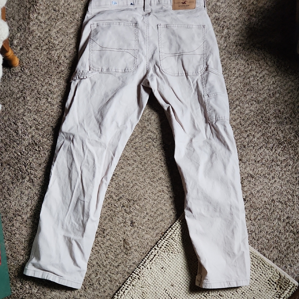 Mens Tan Hollister California Carpenter pants